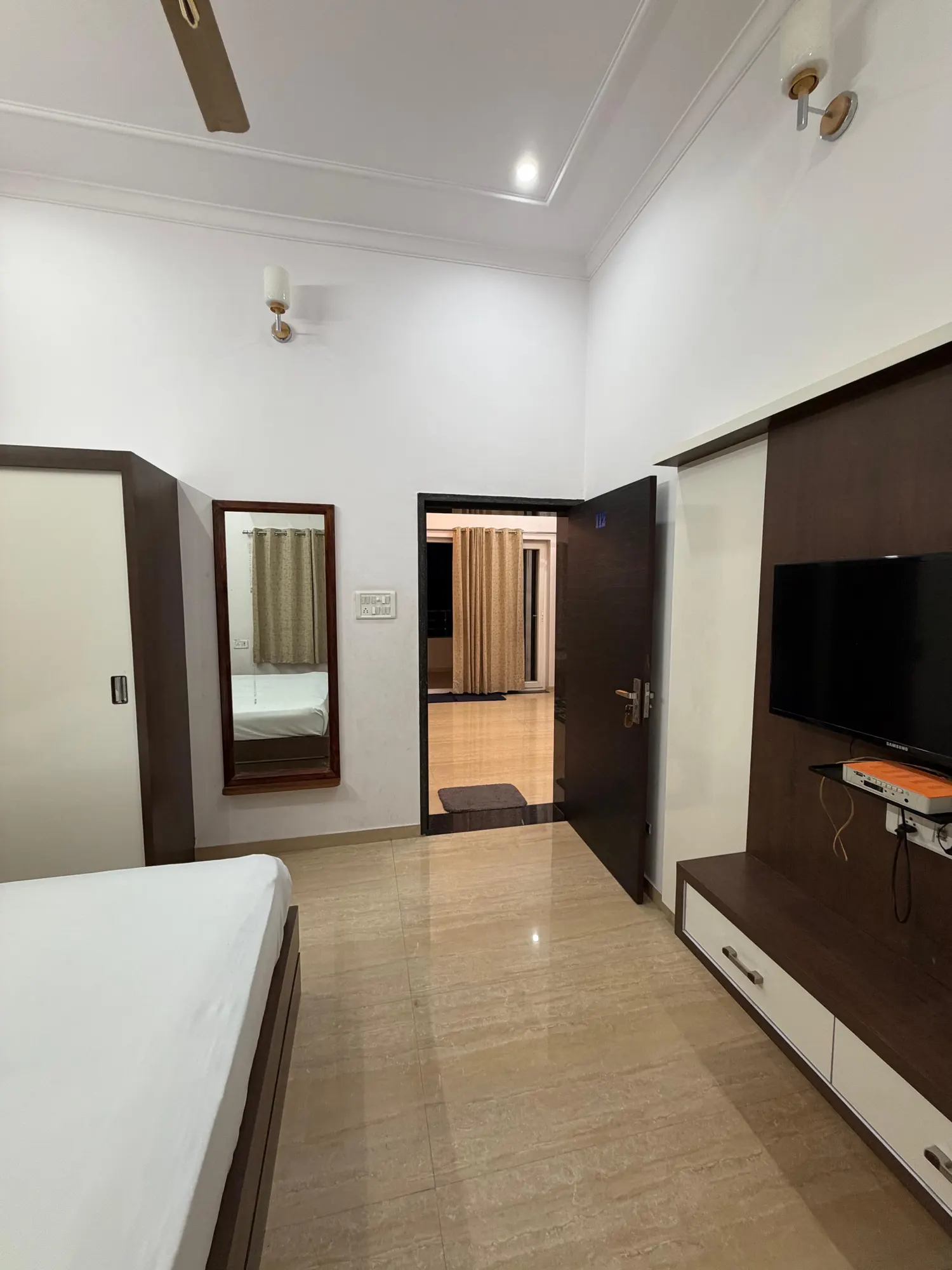 A Cottage room — the entry and TV unit